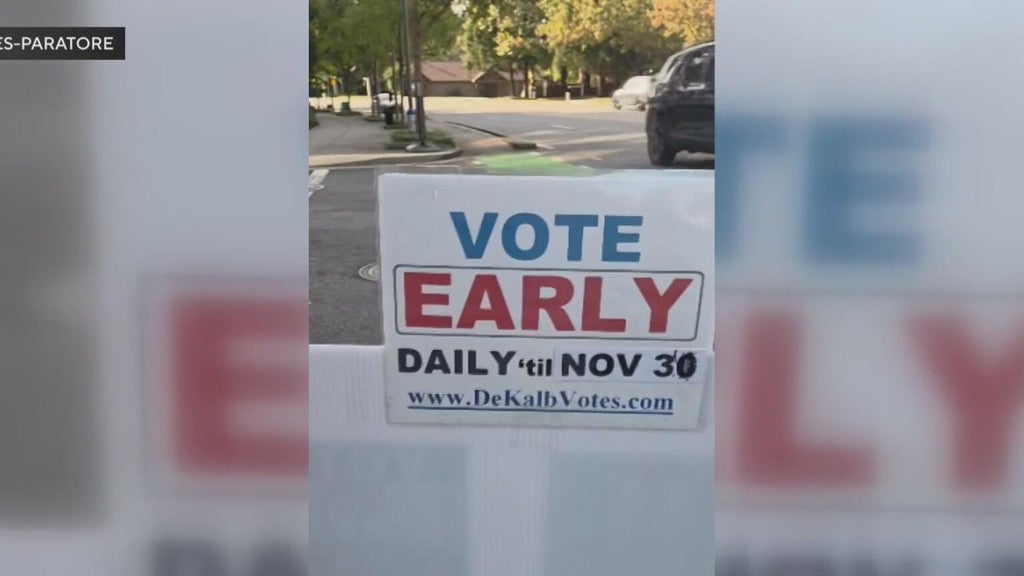 Incorrect early voting signs in Decatur raise voter concerns — Brunswick Community news